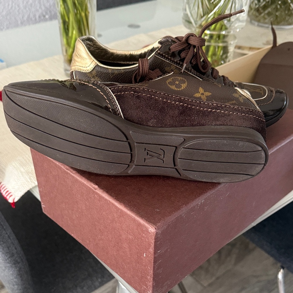 Louis Vuitton Brown Sneakers - Picture 5 of 8